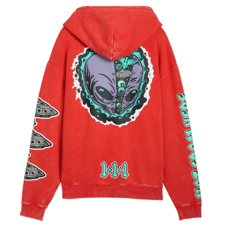 Puma Lamelo X Melo World Zip Up Hoodie "For All Time Red"