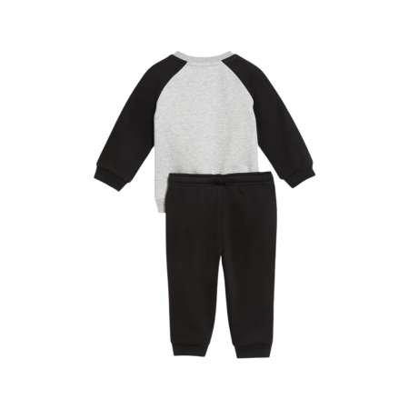 Puma MINICATS ESS Raglan Crew Set FL INF "Black-White"