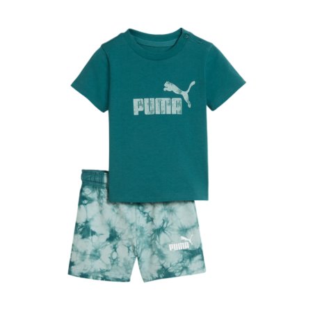 Puma MINICATS ESS TIE-DYE Set INF "Green"