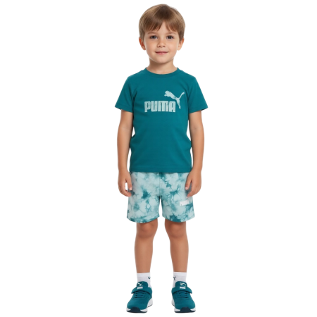 Puma MINICATS ESS TIE-DYE Set INF "Green"