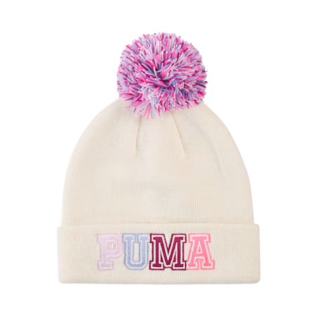 Puma POM POM Mid Crown Beanie Jr "Alpine Snow"