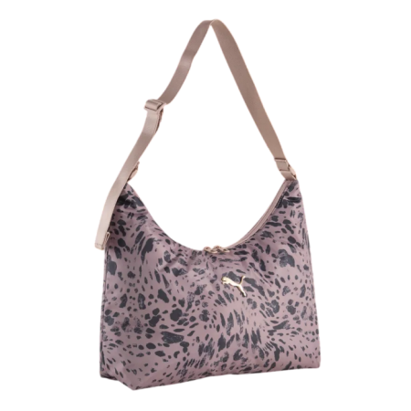 Puma POP Slouchy Hobo Bag "Sandstone-Animal"