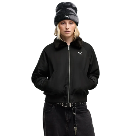 Puma Reversible Blouson High Loft Lining Jacket W "Black"