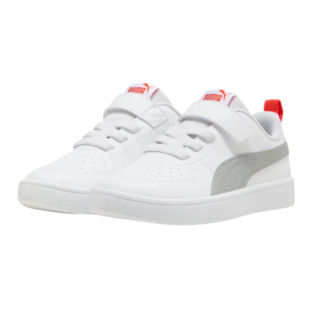 Puma Rickie AC+ PS "White-Gray Echo-Red Flash"