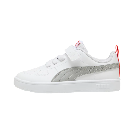 Puma Rickie AC+ PS "White-Gray Echo-Red Flash"