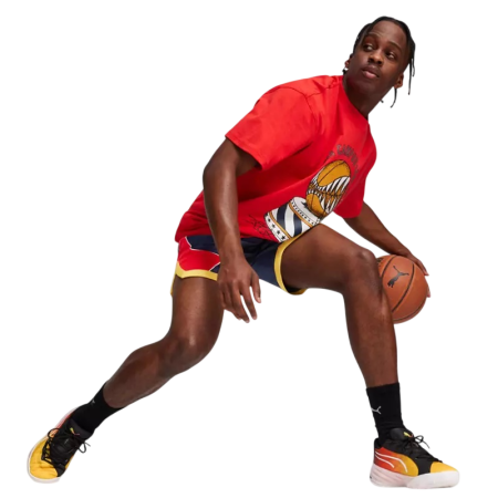 Puma Showtime Tee 3 "Time Red"