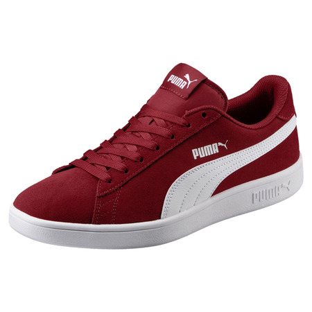 Puma Smash v2 (Red Dahlia/Puma White)