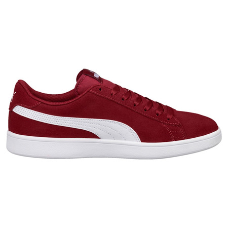 Puma Smash v2 (Red Dahlia/Puma White)