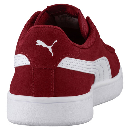 Puma Smash v2 (Red Dahlia/Puma White)