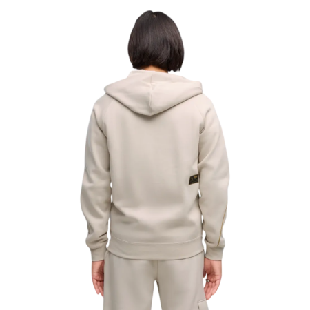 PUMA SPORT Graphic Holiday Full-Zip Hoodie FL "Silver Fog"