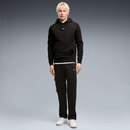 PUMA SPORT Graphic Holiday Hoodie FL "Black"
