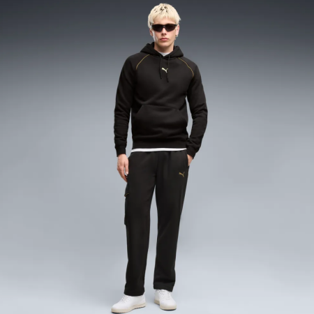 PUMA SPORT Graphic Holiday Sweatpants FL cl "Black"