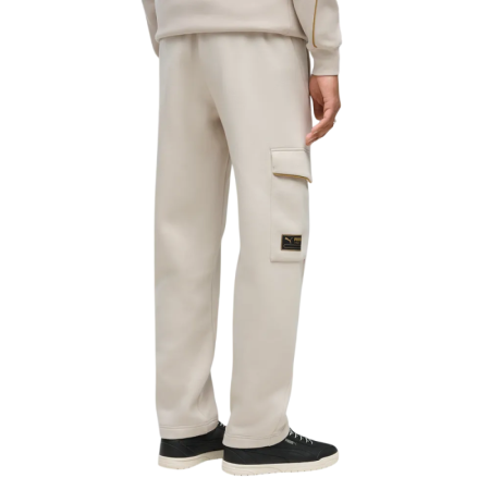 PUMA SPORT Graphic Holiday Sweatpants FL cl "Silver Fog"
