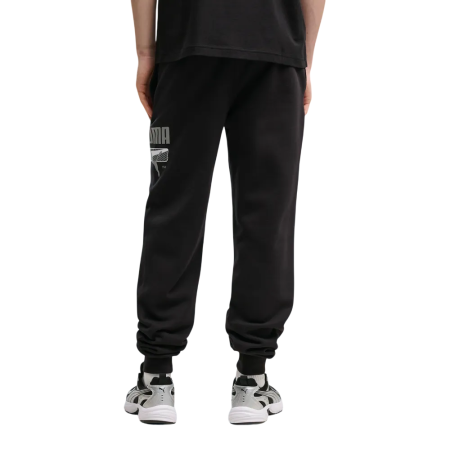 PUMA SPORT Logo Play Sweatpants FL cl "Black"