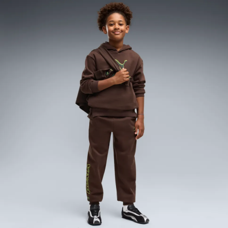 PUMA STREET Relaxed Hoodie FL B "Chocolate Fondue"