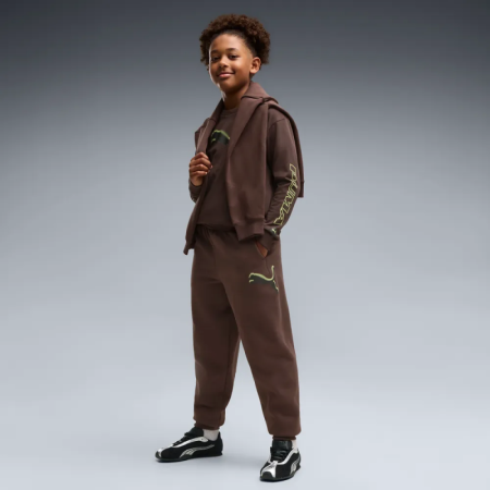 PUMA STREET Relaxed Sweatpants FL B "Chocolate Fondue"