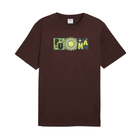 Puma SUNSET DRIVE Graphic Tee "Brown"