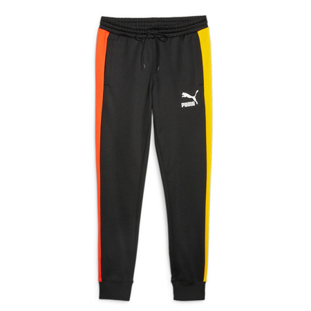 Puma T7 ICON Track Pants "Black-Hot Heat"