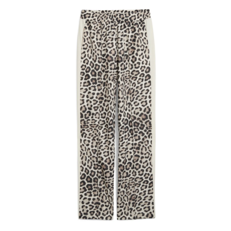 Puma T7 LEO LUXE AOP Straight Pants op "Alpine Snow-Ice Coffee"