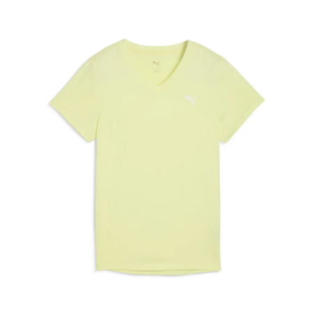 Puma W TAD ESSENTIAL VNECK Tee "Gold Moon"