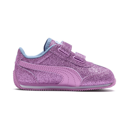 Puma Whirlwind Glitz V Kids Trainer (Orchid/CERULEAN)
