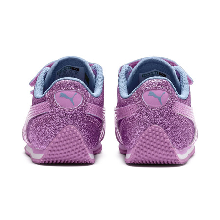 Puma Whirlwind Glitz V Kids Trainer (Orchid/CERULEAN)