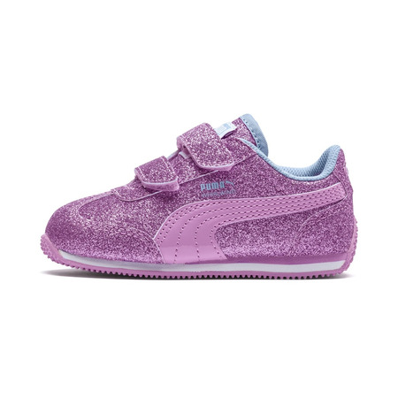 Puma Whirlwind Glitz V Kids Trainer (Orchid/CERULEAN)