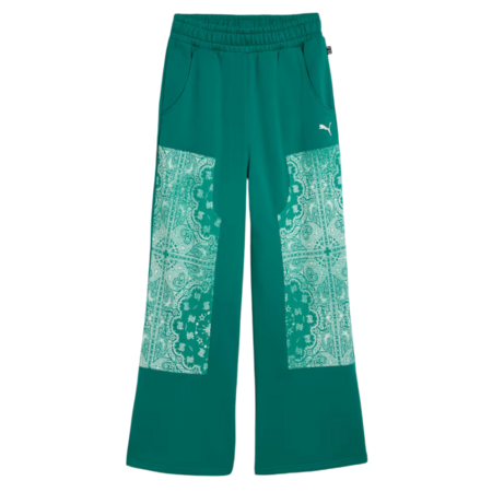 Puma Wms Basketball Shooting Stars Sweatpants "Wild Green"