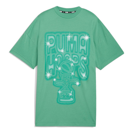 Puma Frauen Basketball Art-Hitect Sparkle Trophy Tee 1 Jade Frost