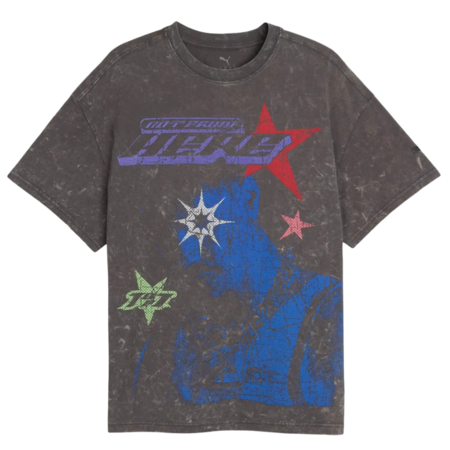 Puma X LaMelo Star Vision Graphic Tee "Dusky Gray"