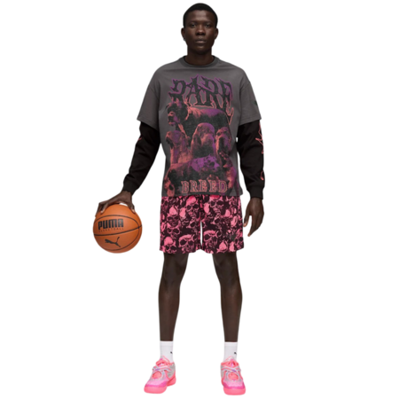 Puma X LaMelo World Tournament LS Tee "Dusky Gray"