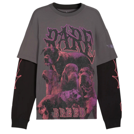 Puma X LaMelo World Tournament LS Tee "Dusky Gray"