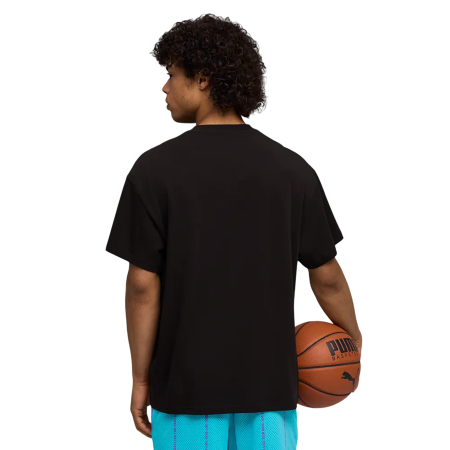 Puma x Melo Alwayz On 1 Tee "Black-Glowing Red"