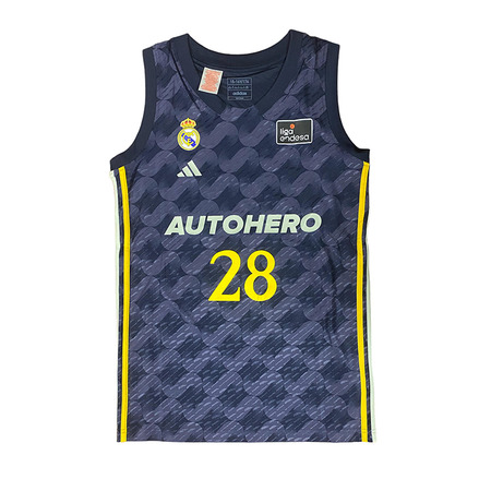 R. Madrid Camiseta Basket Niñ@ 2a Equip 2023/24 # 28 YABUSELE #