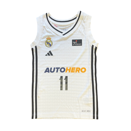 Real Madrid Camiseta Basket Niñ@ 1a Equip 24/25 # 11 HEZONJA #