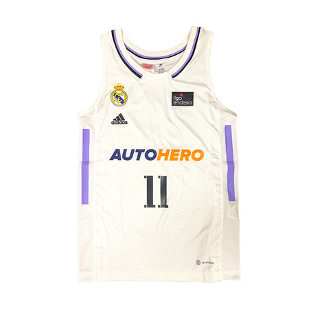 Real Madrid Camiseta Basket Niñ@ 1a Equipación # 11 HEZONJA #