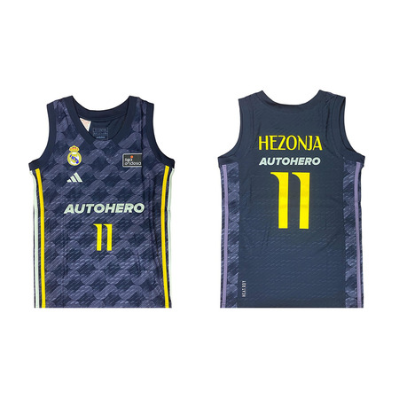 Real Madrid Camiseta Basket Niñ@ 2a Equip 2023/24 # 11 HEZONJA #