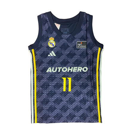 Real Madrid Camiseta Basket Niñ@ 2a Equip 2023/24 # 11 HEZONJA #