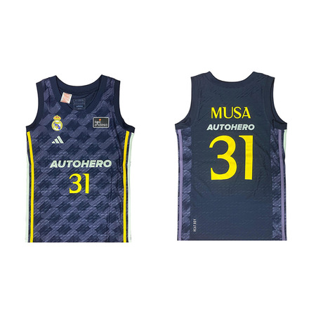 Real Madrid Camiseta Basket Niñ@ 2a Equip 2023/24 # 31 MUSA #