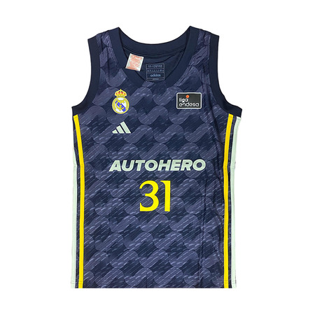 Real Madrid Camiseta Basket Niñ@ 2a Equip 2023/24 # 31 MUSA #