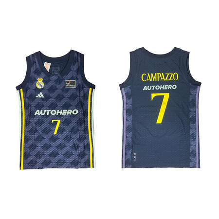 Real Madrid Camiseta Basket Niñ@ 2a Equip 2023/24 # 7 CAMPAZZO #