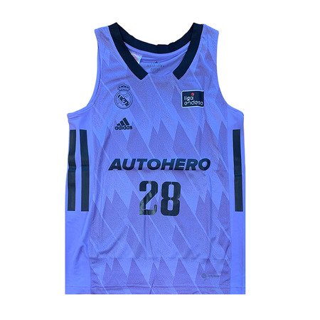 Real Madrid Camiseta Basket Niñ@ 2a Equipación # 28 YABUSELE #