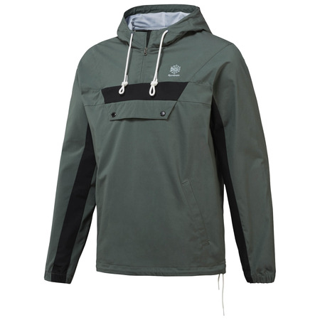 Reebok Classic EF 1/2 Full Zip Anorak (Chalk Green)
