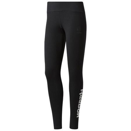 Reebok Classic Fitted Logo Legging (schwarz)