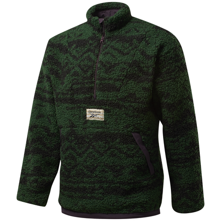Reebok Classic GP Winter Escape Reversible Fleece Half Zip
