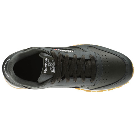 Reebok Classic Leder Kinder (Gum-Dark Cypress/White)