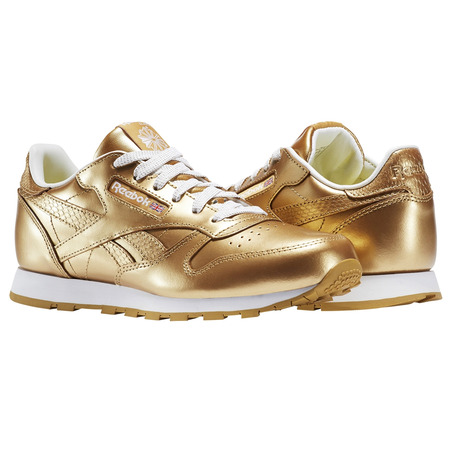 Reebok Classic Leder Metallic Messing Junior