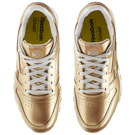 Reebok Classic Leder Metallic Messing Junior