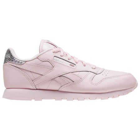 Reebok Classic Leder Metallic Junior (Luster Pink/Silber Metallic)