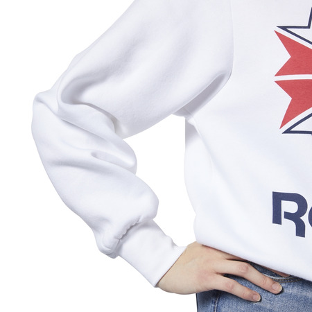 Reebok Classics Großes Logo Fleece Hoodie